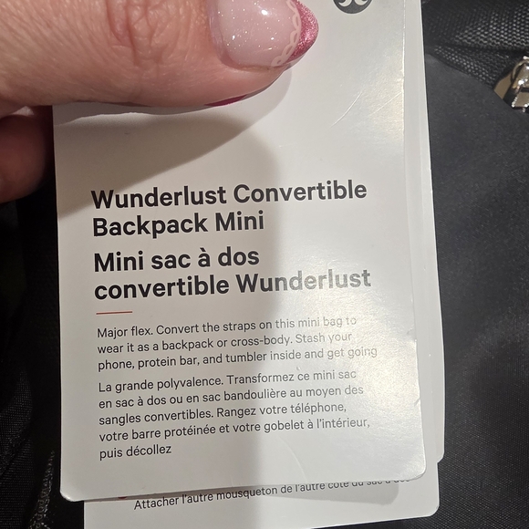 Black Backpack - Picture 2 of 4